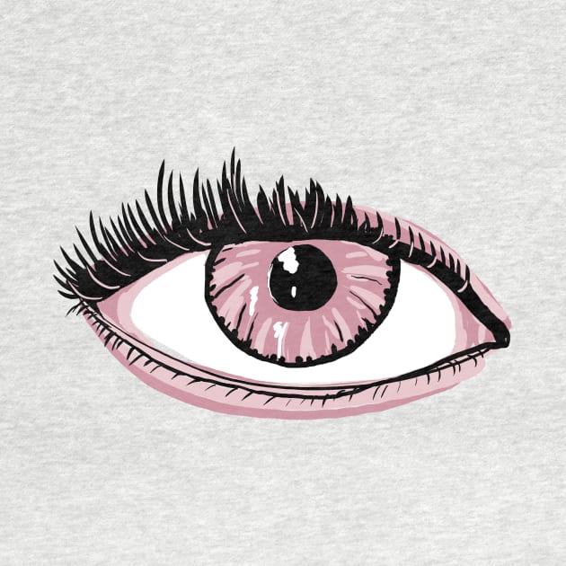 pink eye by kathleenabruce